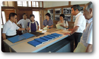 東北新生園の資料館を見学